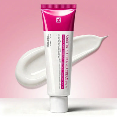Crema aclarante coreana avanzada con arbutina Minova