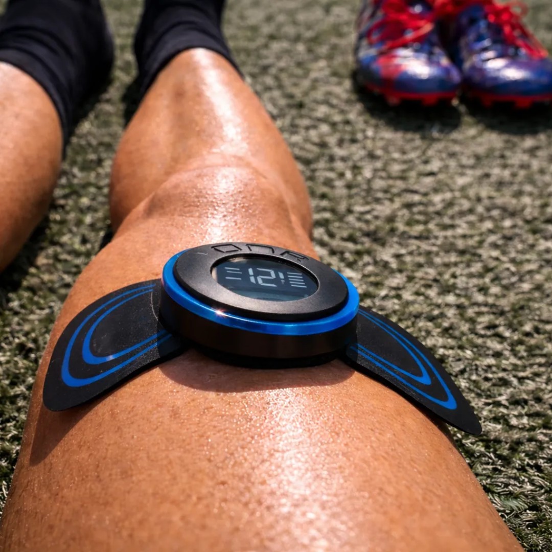 Minova EMS aplicado en la pierna